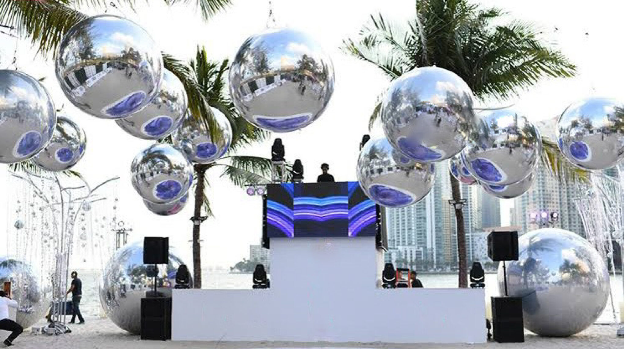 ballon miroir moon event