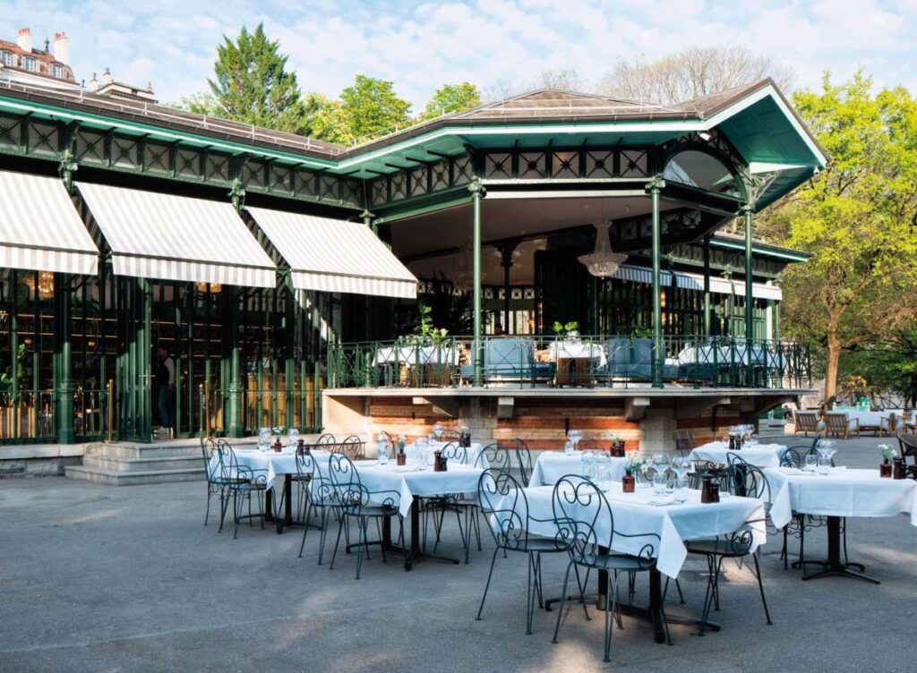 Kiosque des Bastions Genève – Réception d'entreprise en plein air